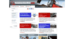 Desktop Screenshot of bouwmachineweb.com