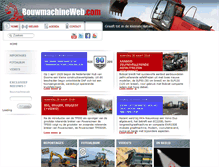 Tablet Screenshot of bouwmachineweb.com